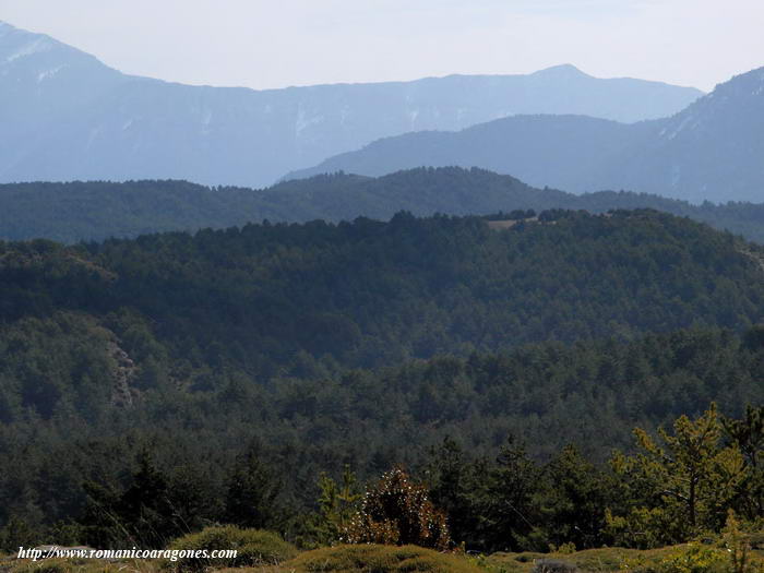 HORIZONTES SUCESIVOS HACIA LA PALA DE gUARA A LA IZQUIERDA